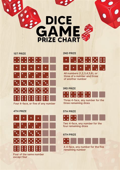 mooncake dice game rules printable